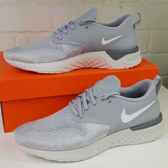 Nike Odyssey React 2 Flyknit AH1015 001 Wolf Grey - Picture 2 of 10